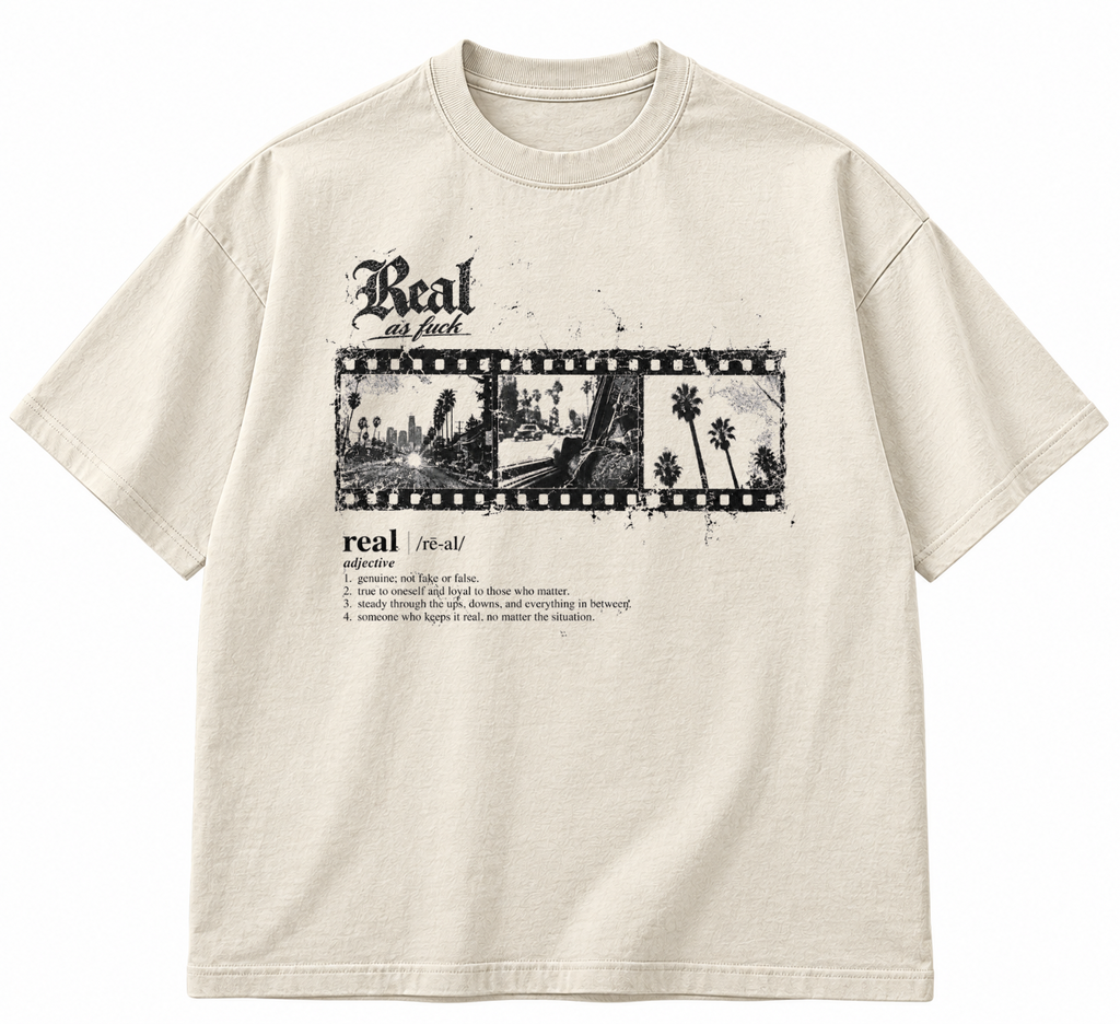 RAF Film Tee — Off-White