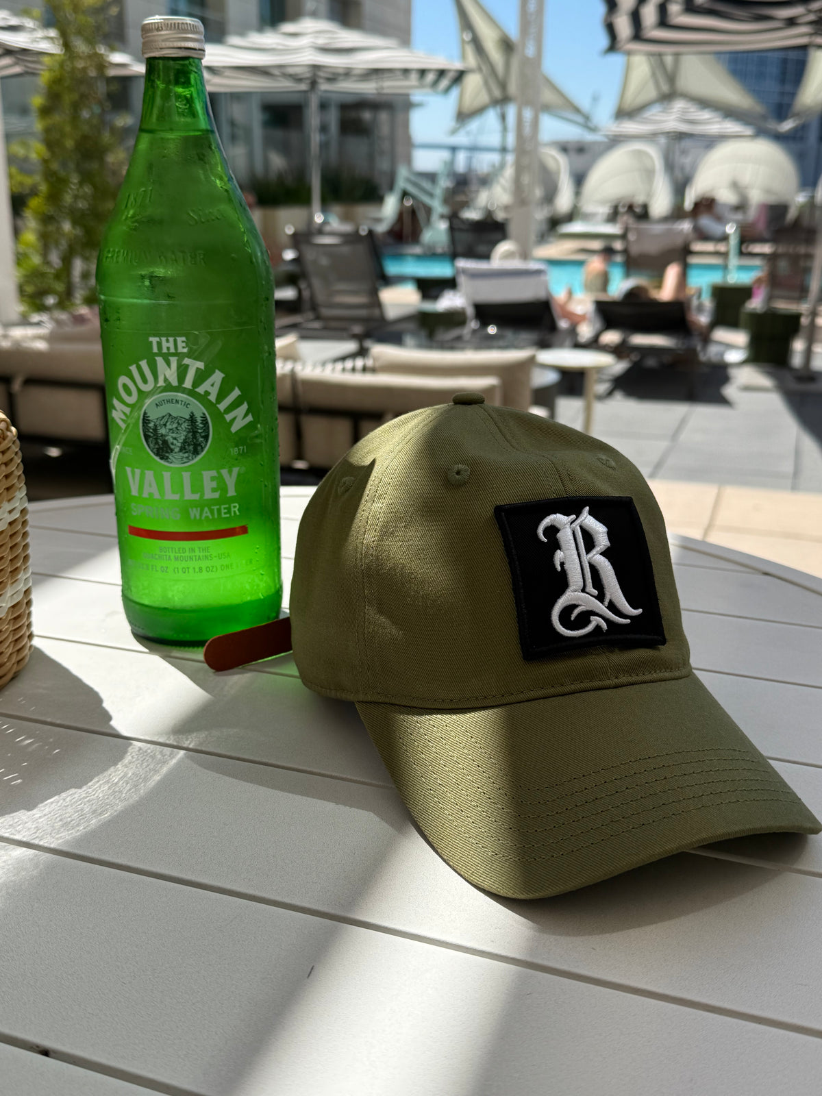 RAF Premium R Dad Hat — Military Olive