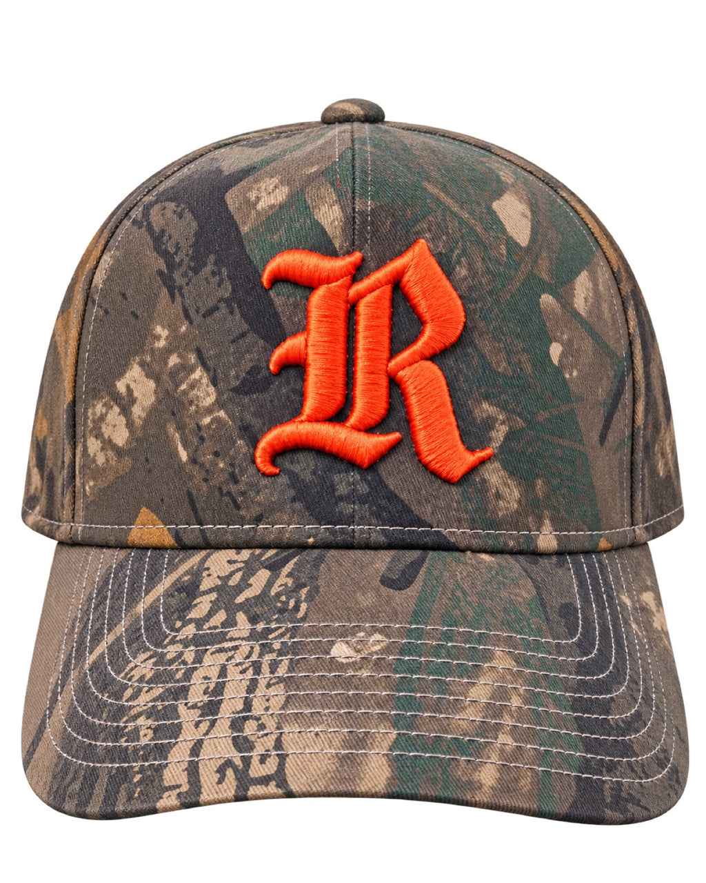 RAF R Camo A-Frame — Forest camo with red R