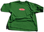 RAF Vintage Oval Logo Tee Forest Green, transparent background